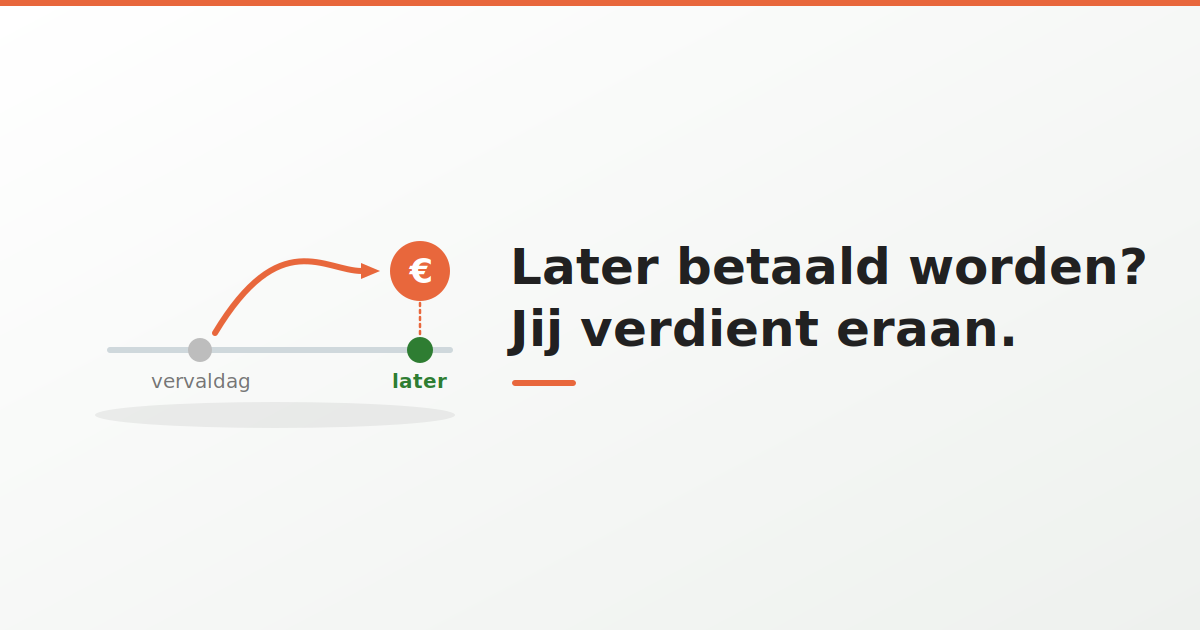 Illustratie bij: Later betalen mag — en jij verdient eraan
